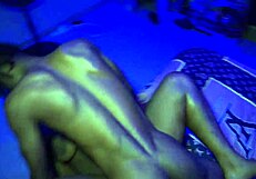 round ass babe gets wild with interracial black fetish action in steamy session