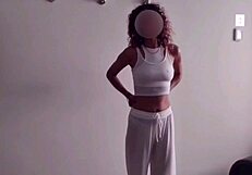 French skinny girl intensely fucks fat Mexican guy and gives amazing blowjob