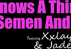 xxlayna marie sucks stepbro's cock hard!