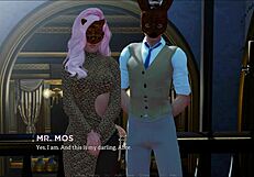 Playing Eternum 123 with cute anime characters in outfits