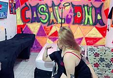 my best friend thought i’d be gone, but caught her screwing my husband. now i’ll show that naughty girl a real pounding!