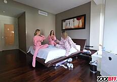 at the party, best friends shared a hot fuck