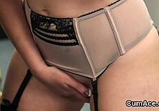 Wacky Stunner Sucks Spunk and Gets Jizz Load on Face