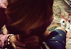 latina lady gives blowjobs with happy ending