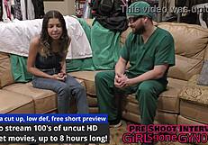 Doctor Tampa Fucks Aria Nicole Hard in Exam Room with New Camera