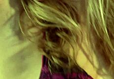 Blonde Babe Teases With Tits And Ass In Desk Masturbation