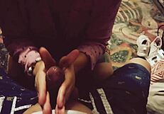 latina lady gives blowjobs with happy ending