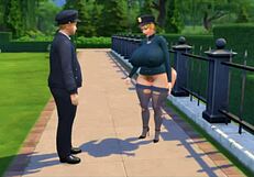 Cowgirl Wife Gets Fucked Near Husband By Co-Worker On Desk In Seductive 3D Scene