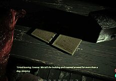 blonde teen in lingerie, desert game adventure, sexy surprises