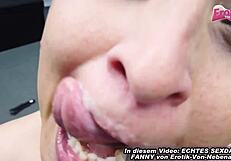 German Mature Milf with Big Tits Goes Wild in Amateur POV at Swinger Club.