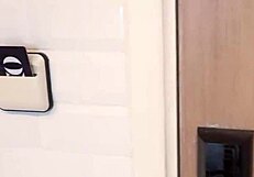 fucking wife's sister in hotel before she arrives, bent over and cumming