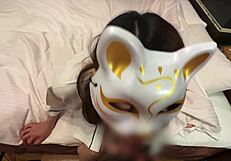 Intense hot night at hotel while husband is away, with blowjob and cum.