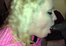 Cock Sucking Pro Deepthroats And Swallows Cum Like A Whore