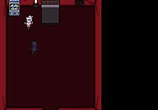 Babe with silver hair feels intense pleasure in anime cosplay hentai sex game at spunkstock festival