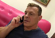 Lily Lust rims his asshole before riding that big dong! 🔥