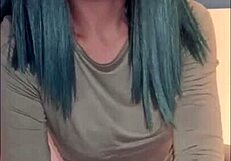 Step-daughter bends over for doggystyle blowjob, squirting on big cock to save family from divorce!