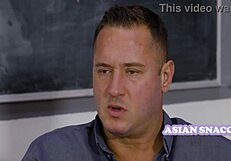 To sin or not teacher with asian student