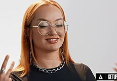 Up close look at women orgasming with redhead PAWG Emma Magnolia solo play full scene.