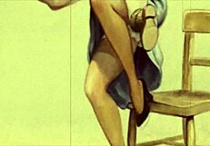 check out this vintage cartoon illustration from antique times, full of retro details and old-fashioned charm