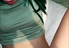 Step-daughter bends over for doggystyle blowjob, squirting on big cock to save family from divorce!