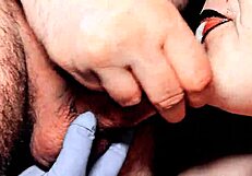 close up blowjob injecting warm sperm deep into her throat