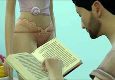 Estoy a cargo de mi sobrina quien quiere jugar con mi verga dura