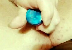 BBW shemale Stevi Dolly loves anal assfucking with toys