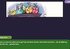 2 Chicks Playing Poker Furry Strip Poker