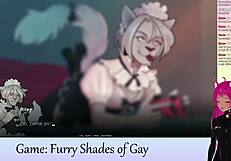 Wow, Watch Vtuber Lewdneko Dive Into Furry Gay Oral Games!