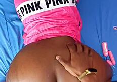 Amateur milf's big ass gets destroyed.