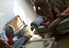 feeling wild with chinese boys in bareback orgy group fun