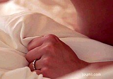 intense orgasms hit during our erotic lesbian threesome with toys