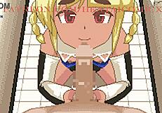 ichigo-chan gets naughty at game center