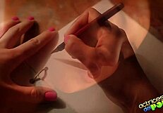 Francesca's Fetish Diary: Detailed French Latina MILF Explores Feet and Masturbation