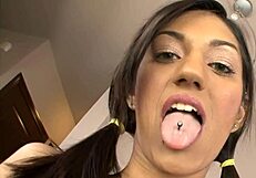 Lovely Teen Slurps Dudes Lengthy Ramrod Hungrily