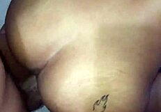 I'm eating her ass and cumming in her pussy