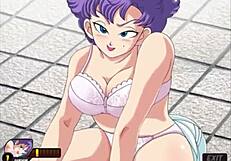 Petite teen takes monster hardcore creampie in wild Dragon Ball sex