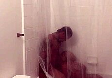 nyna stax shows off her sexy ebony body and big tits