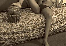 Vintage Interracial Anal With Hairy Pussy