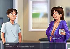 playing summertime saga part 2 with anime and hentai elements