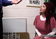 Fucking big tit milf housewife on action cam