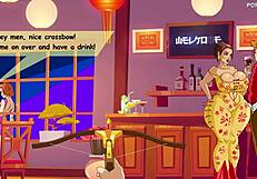 Celebrating lunar new year with passionate sex