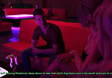 A Wife And Stepmother Explore Game Scenes Together