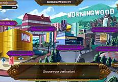 Sexy model provides Swedish oil massage in gay hentai game, ensuring happy ending.