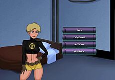 DC Comics Game Part 104 Shows Leash Training for Brunette Teen