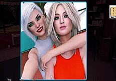 passionate kissing with isabella in the library chick route