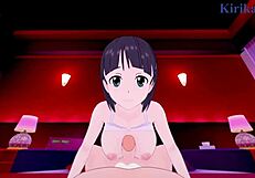 Ever seen Suguha Kirigaya in wild hentai action?