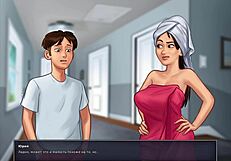 playing summertime saga part 2 with anime and hentai elements