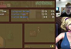 Werewolves game turns into steamy threesome with Rachel and Leslie in Zombies Retreat