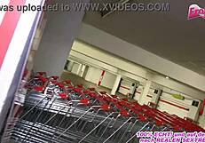 German Blonde Teen In Public Anal POV Ass To Mouth